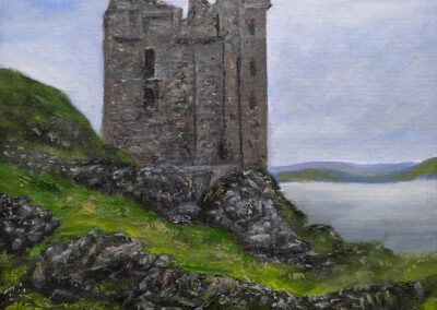 Gylen Castle, Scotland